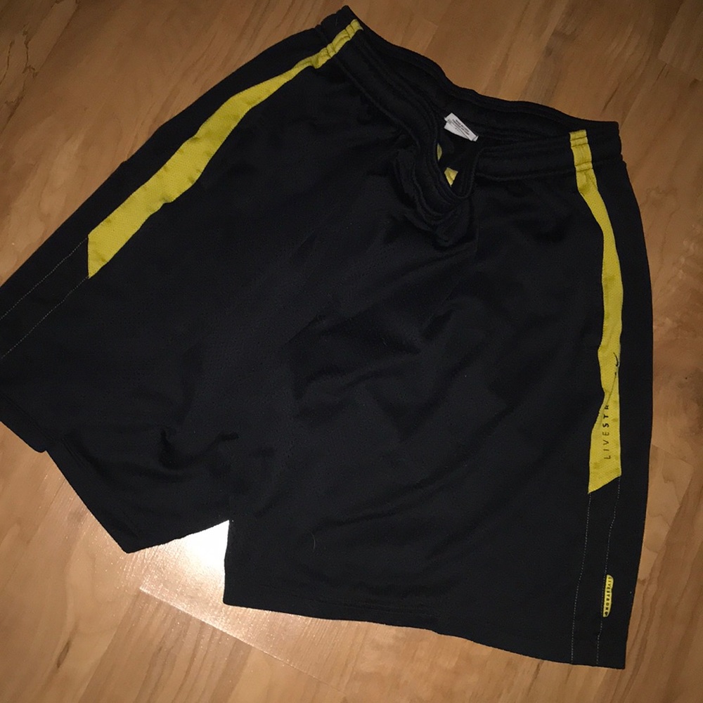 Nike “Live strong” Black Shorts
